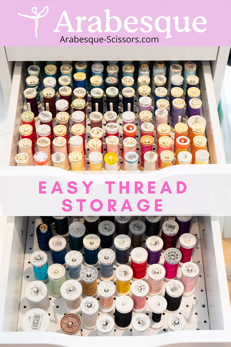Clever Thread Storage Ikea Hack
